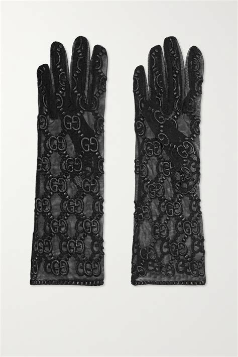 gucci see through gloves|net a porter gucci.